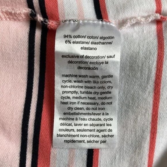 Tommy Hilfiger Multi-Stripe Polo - Women M - Picture 10 of 12